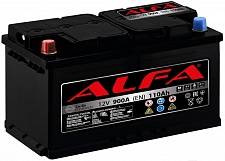 Аккумулятор ALFA Hybrid (110 Ah) L+